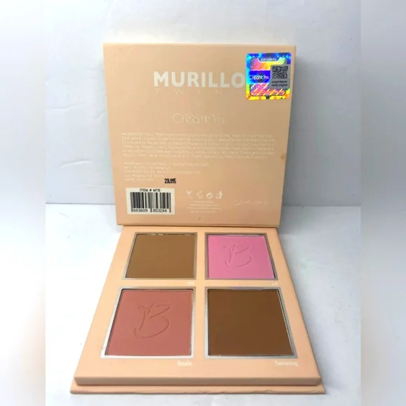 Murillo Twins x Beauty Creations Quad Goals - Picture 2 of 2